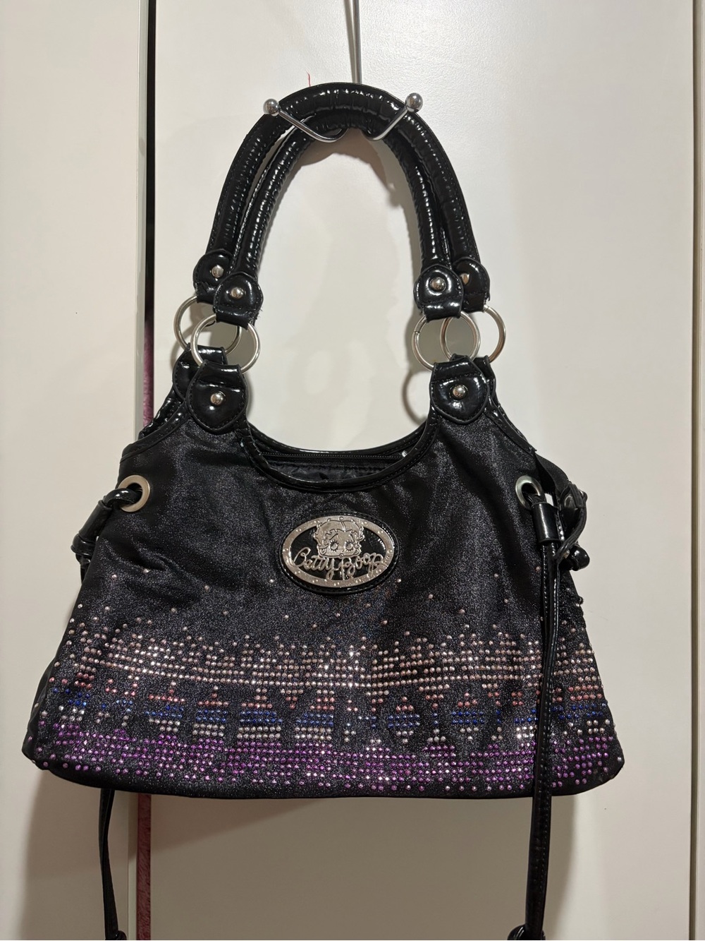 Betty Boop black purse